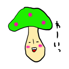 kinoko-tachi 3 sticker #7195785