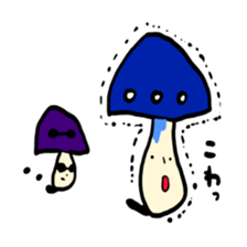 kinoko-tachi 3 sticker #7195794