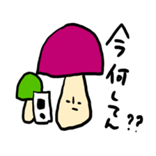 kinoko-tachi 3 sticker #7195801