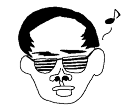 A neighbour Mr.HAGE-O ver.2 sticker #7195939