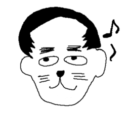 A neighbour Mr.HAGE-O ver.2 sticker #7195964