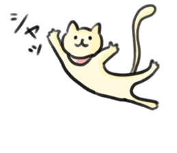 LOVELY PLAYFUL CAT sticker #7196261
