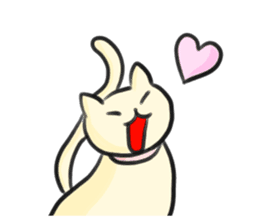 LOVELY PLAYFUL CAT sticker #7196272