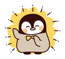 Relaxed penguin ( honorific ver.) sticker #7196372