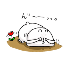 He is like a bear, too. 2 sticker #7197264