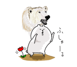 He is like a bear, too. 2 sticker #7197288