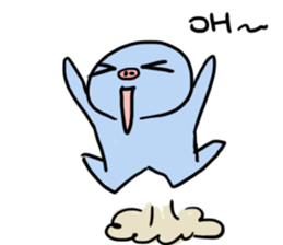 Joy and Sad sticker #7197991