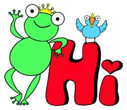 English speaking Froggie 2 sticker #7198016