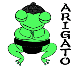 English speaking Froggie 2 sticker #7198019