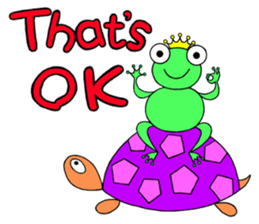 English speaking Froggie 2 sticker #7198021