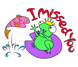 English speaking Froggie 2 sticker #7198023