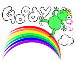 English speaking Froggie 2 sticker #7198028