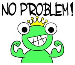 English speaking Froggie 2 sticker #7198034