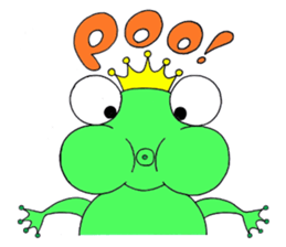 English speaking Froggie 2 sticker #7198040