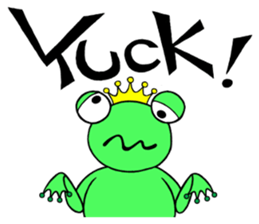 English speaking Froggie 2 sticker #7198042