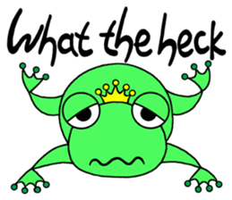 English speaking Froggie 2 sticker #7198051