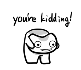 White Alien 2 sticker #7198138