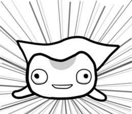 White Alien 2 sticker #7198140