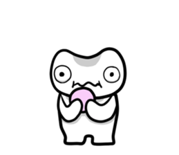 White Alien 2 sticker #7198145