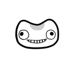 White Alien 2 sticker #7198160