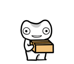 White Alien 2 sticker #7198168