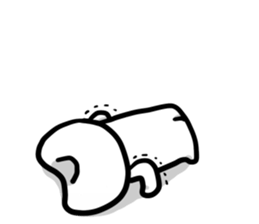 White Alien 2 sticker #7198172