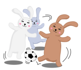 Rabbit brother Yuzu & Ume & Qabosu sticker #7198208