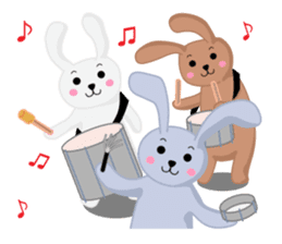 Rabbit brother Yuzu & Ume & Qabosu sticker #7198210