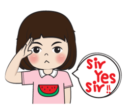 Pleng is Naughty sticker #7198547