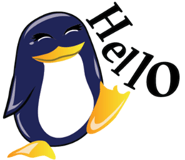 Cartoon The penguin v.001 sticker #7199416