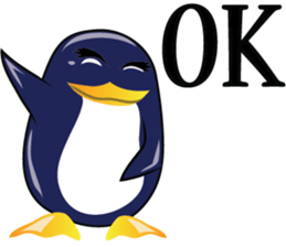 Cartoon The penguin v.001 sticker #7199418