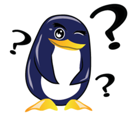 Cartoon The penguin v.001 sticker #7199419