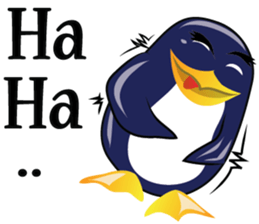 Cartoon The penguin v.001 sticker #7199424