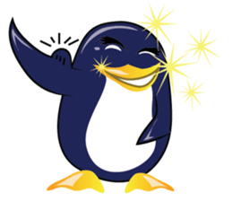 Cartoon The penguin v.001 sticker #7199426