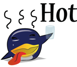 Cartoon The penguin v.001 sticker #7199430