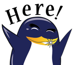 Cartoon The penguin v.001 sticker #7199435