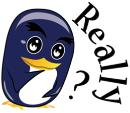 Cartoon The penguin v.001 sticker #7199436