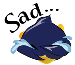 Cartoon The penguin v.001 sticker #7199438