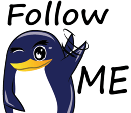Cartoon The penguin v.001 sticker #7199441