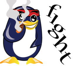 Cartoon The penguin v.001 sticker #7199442