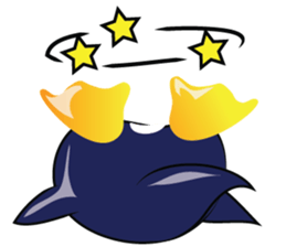 Cartoon The penguin v.001 sticker #7199443