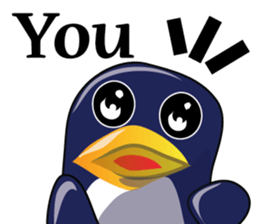 Cartoon The penguin v.001 sticker #7199445
