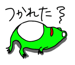 Frog Masao sticker #7199561