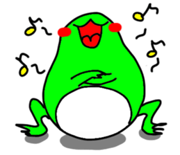 Frog Masao sticker #7199574