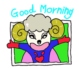 mouton heros sticker sticker #7199619