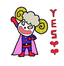 mouton heros sticker sticker #7199628