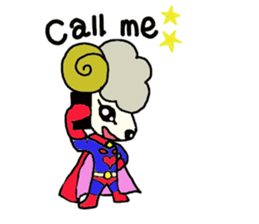 mouton heros sticker sticker #7199631