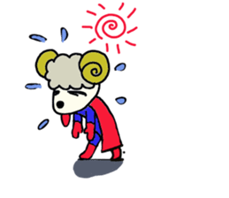 mouton heros sticker sticker #7199635