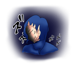 Emotions demon sticker #7199785