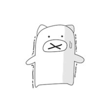 Cute & healing transparent pig sticker #7199880